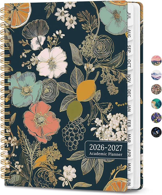 ZOTIA Planner 2026-2027 Weekly & Monthly Calendar Planner Jul 2026-Jun 2027