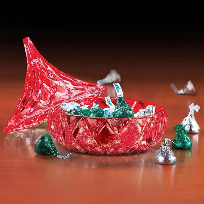 Hersheys Kiss Candy Dish - Red