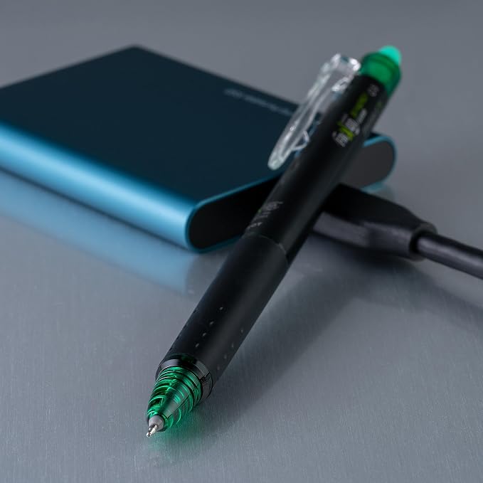 Pilot Pens, Extra Fine Point 0.5 mm, Pack of 12, Green Ink