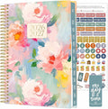 bloom daily planners 2026-2027 Planner - Academic Year (July 2026 - July 2027) Monthly & Weekly Soft Cover Planner for Women - 13 Month Calendar Agenda Book with Stickers - 5.5" x 8.25" - Painted Peonies