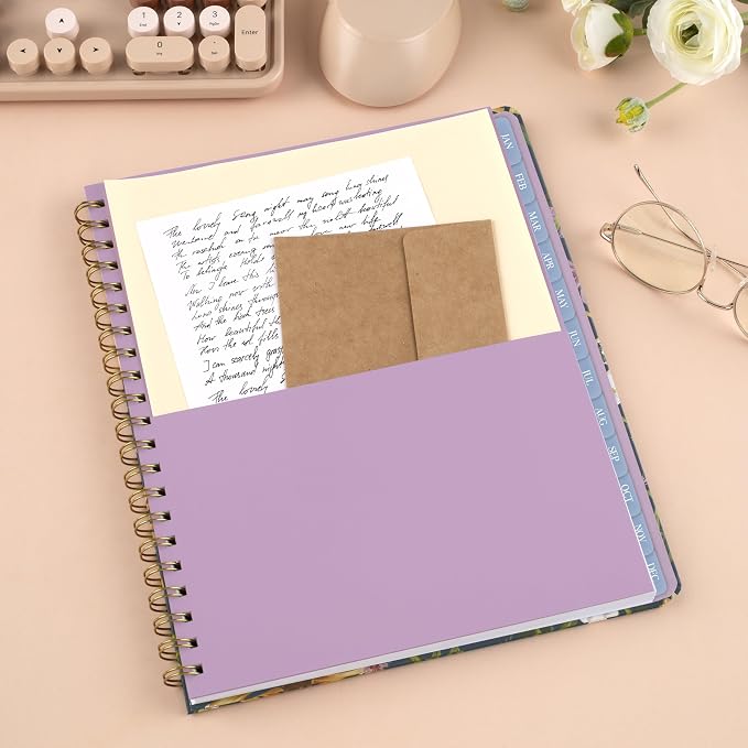 Mead Cambridge 2027 Planner, Weekly & Monthly, 8.5" x 11", Pen+Pillar, Wildflower (PP26-905-27)