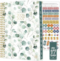 bloom daily planners 2026-2027 Planner - Academic Year (July 2026 - July 2027) Monthly & Weekly Soft Cover Planner for Women - 13 Month Inspirational Agenda Book with Stickers - 5.5" x 8.25" - Boho Greenery