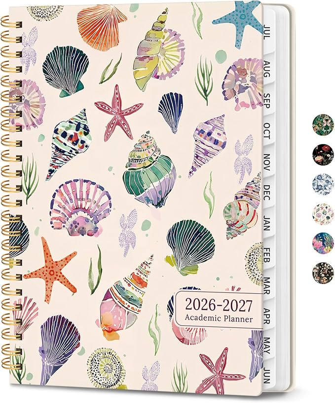 ZOTIA Planner 2026-2027, Jul 2026-Jun 2027 Weekly & Monthly Calendar