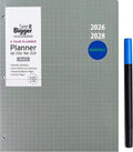 SEE IT BIGGER Home/Office 2-Year Medium Monthly Planner, April 2026 – March 2028, 11.5 x 8 Inches and SUHEYLA Twin Pen (Multi Color)