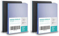 Binditek 20 Mil Binding Covers, 8.5x11 Inches, Semi-Transparent, 100 Pack