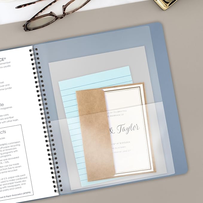 AT-A-GLANCE 2027 Planner, Monthly, 9" x 11", Contemporary, Slate Blue (70250X2027)