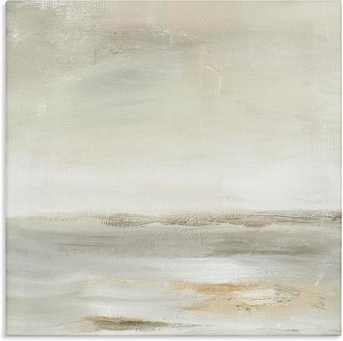 Stupell Industries Beige Abstract Landscape Scene Canvas Wall Art, Design by Judith Shapiro, 24 x 24, Gallery Wrapped Canvas | Stupell Industries · By Judith Shapiro · Ready to hang · Modern decor for living room or office · Made in USA