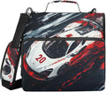Truck Racing Car 3 Ring Binder Bag 1.5 inch Binder Organizer with Zipper Shoulder Strap 500 Sheet Documents Storage for School Office