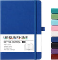Dotted Journal/Notebook - Dot Grid Hard Cover Notebook, 5.3'' x 8.26''