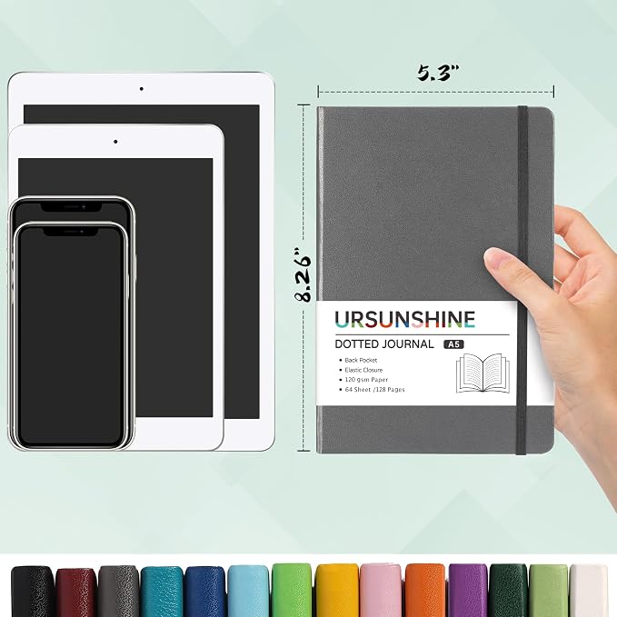 URSUNSHINE Ruled Notebook/Journal - Classic Lined Journal/Notebook