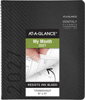 AT-A-GLANCE 2027 Planner, Monthly, 9" x 11", Contemporary, Charcoal (70260X4527)