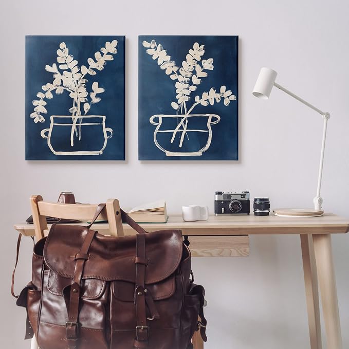 Stupell Industries Contemporary Herbs, 24 x 30 Inch Canvas Wall Art Set | Stupell Industries · By June Erica Vess · Ready to hang · Fresh botanical still life · Made in USA