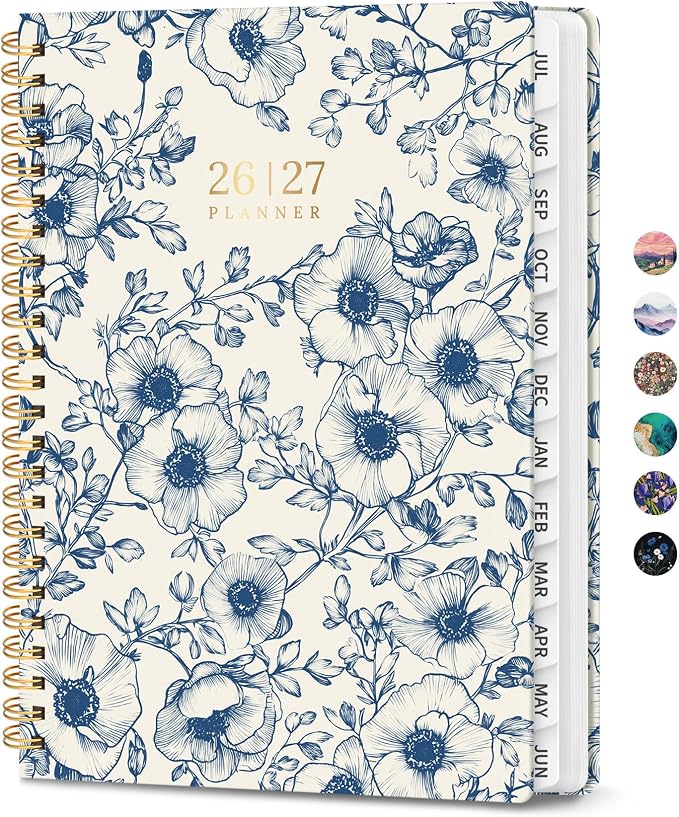 ZOTIA Planner 2026-2027 Weekly & Monthly Calendar Planner Jul 2026-Jun 2027