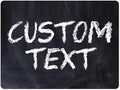 Custom Sign, Custom Street Sign, 11 Font Colors, 13 Font Styles, 4 Hole Options, 22 Sizes, 18x24 Inches, Rust Free DiBound, Fade Resistant, Made in USA by My Sign Center (Chalkboard Black)