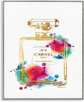Fashion Perfume Glam, 24 x 30 Inch Framed Giclée Print | Stupell Industries · By Amanda Greenwood · Ready to hang once unboxed · Chic decor for bedroom or dressing room · Made in USA