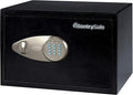 SentrySafe Safe with Digital Keypad Lock, Steel Safe with Interior Lining and Bolt Down Kit for Money, Jewelry, Electronics, 0.58 Cubic Feet, 8.7 x 13.8 x 9.7 Inches, X055 | Steel Safe With Interior Lining and Bolt Down Mounting Kit and Digital Keypad ...