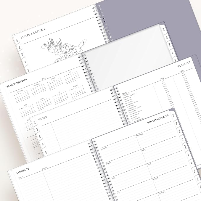 Blue Sky 2026 Weekly & Monthly Planner Calendar, 8.5"x11", Laila