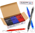 USUAL 54 Pack Retractable Erasable Gel Pens Clicker, Black Blue Red Ink for Planners,Fine Point(0.5mm),Make Mistakes Disappear, Premium Comfort Grip, Smooth Writing Pen Office Back-to-School Supplies