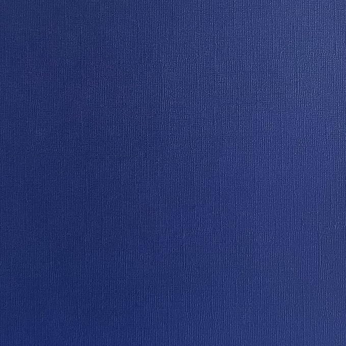 Violet Blue—12x12 Textured Cardstock | 80lb Textured Blue Scrapbook Paper | Premium Cardstock for Cricut Cutting | 25 Sheets