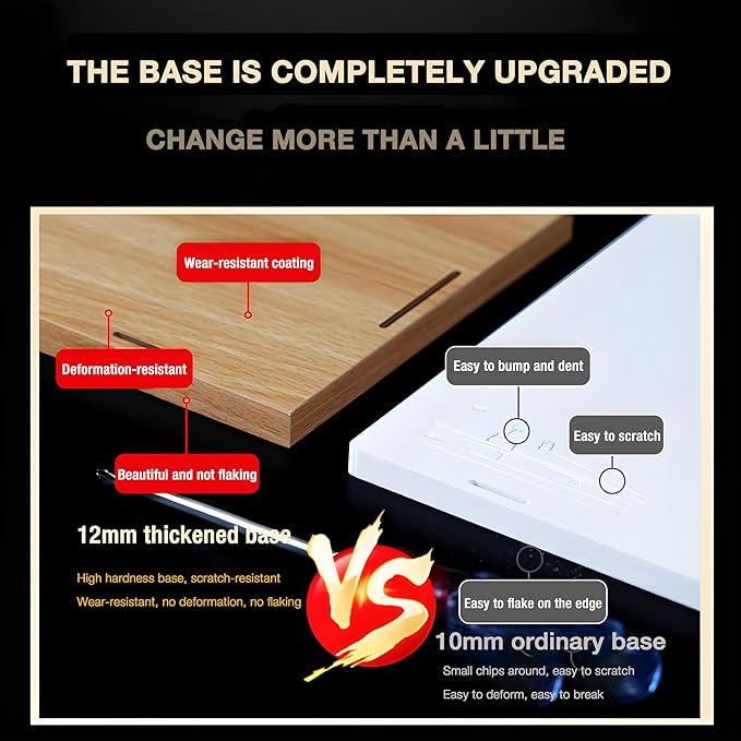 Clear Acrylic Display Case for Hobby Collectibles, Easy Assemble Dust Cover Showcase Clear Storage Bins, Stackable Storage Plastic Box with Wooden Base,10x22x18in(Length x Width x Height)