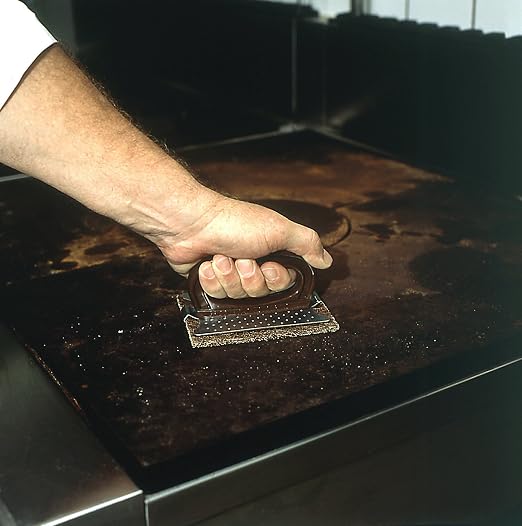 3M Scotch-Brite Heavy Duty Griddle Pad 82, 4.5 in x 5.5 in, 10/Box | 4 Box/Case