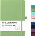 Dotted Journal/Notebook - Dot Grid Hard Cover Notebook, 5.3'' x 8.26''