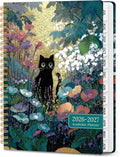 ZOTIA Academic Planner 2026-2027, Monthly & Weekly Jul 2026-Jun 2027 | Secret Bloom, 6.3" x 8.5" Calendar Planner for Women, Hardcover Pretty Organizer for Women, School Office Home Supplies