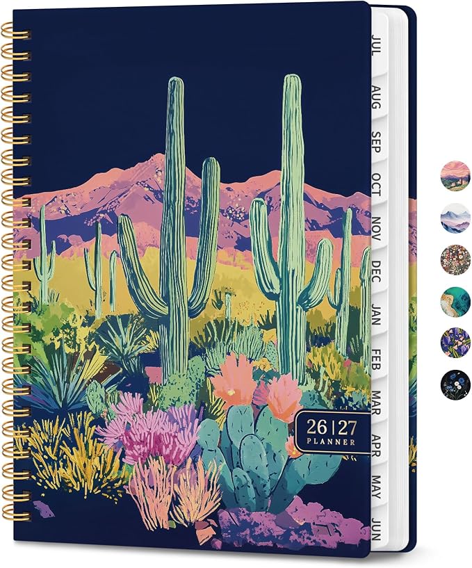 ZOTIA Planner 2026-2027 Weekly & Monthly Calendar Planner Jul 2026-Jun 2027