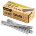 meite Corrugated Fasteners MC1238, 1/2-Inch Crown, 3/8" Length, 3,500 PCS | 25 Gauge Corrugated Staples, W Staples, for Pneumatic Corrugated Tools, for Woodworking Projects