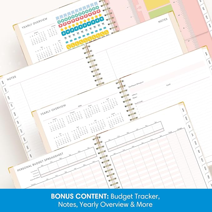 Blue Sky 2026-2027 Weekly & Monthly Academic Planner, 8.5"x11", Henri