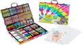 Crayola Inspiration Art Case Coloring Set - Tie-Dye (140ct), Art Supplies Set For Kids, Travel Drawing Kit, Gift for Girls & Boys, Ages 5+ [Amazon Exclusive]