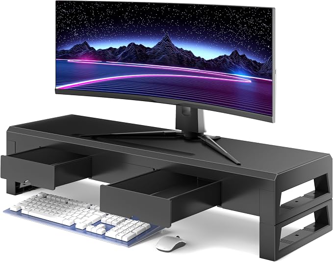 Computer monitor stand (Basic Version, 700mm Drawer)