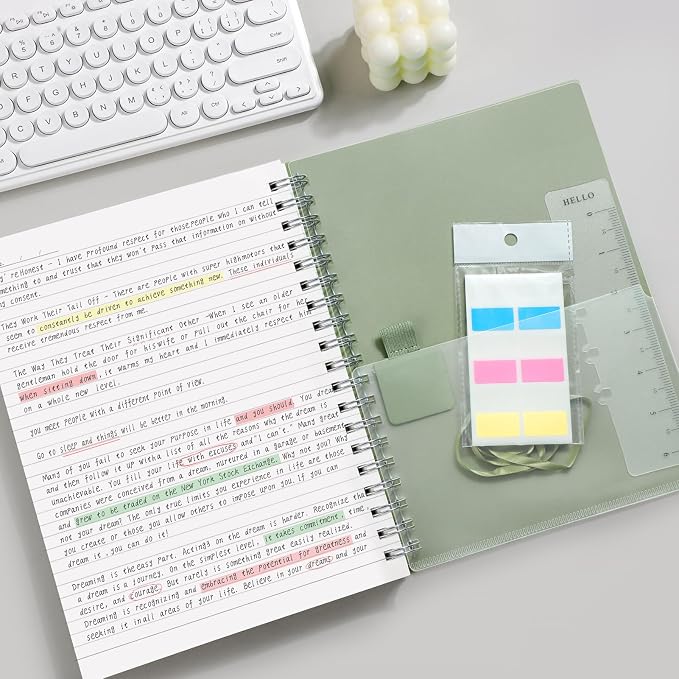 AHGXG Lined Journal Notebook, 300 Pages, B5 (7.48" × 10.15")