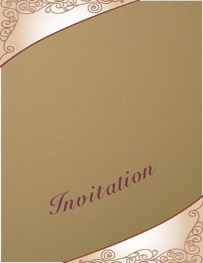 100 Brown Kraft Fiber 80# Cover Paper Sheets - 6X8 Inches 1" Larger Than 5X7 Card Size Size - Rich Earthy Color with Natural Fibers - 80lb/pound Cardstock - Smooth Finish