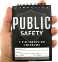 Field Equipt Law Enforcement Incident Report Notepads, Sheriff, Security & Police Gear, EDC Officer Notebook, Cop Gifts, Interview Equipment Accessories Book, 6 Pack (Security)