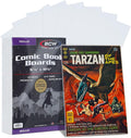 BCW Regular Backing Boards | 200 Count Each | Acid-Free Storage Solution for Comic Collectors | Protection and Display for Comic Books