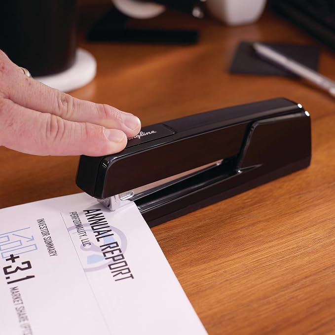 Swingline 747 Classic Stapler, 30 Sheet Capacity, Jam Free, Metal, Black (74701)", 1 Stapler (Pack of 12)