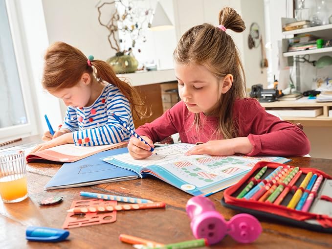 Colouring Pencil - STABILO EASYcolors - Left Handed - Wallet of 6 - Assorted Colours