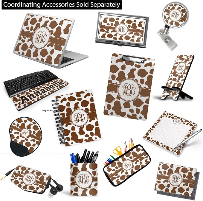 Personalized Cow Print 3-Ring Binder - 2 inch