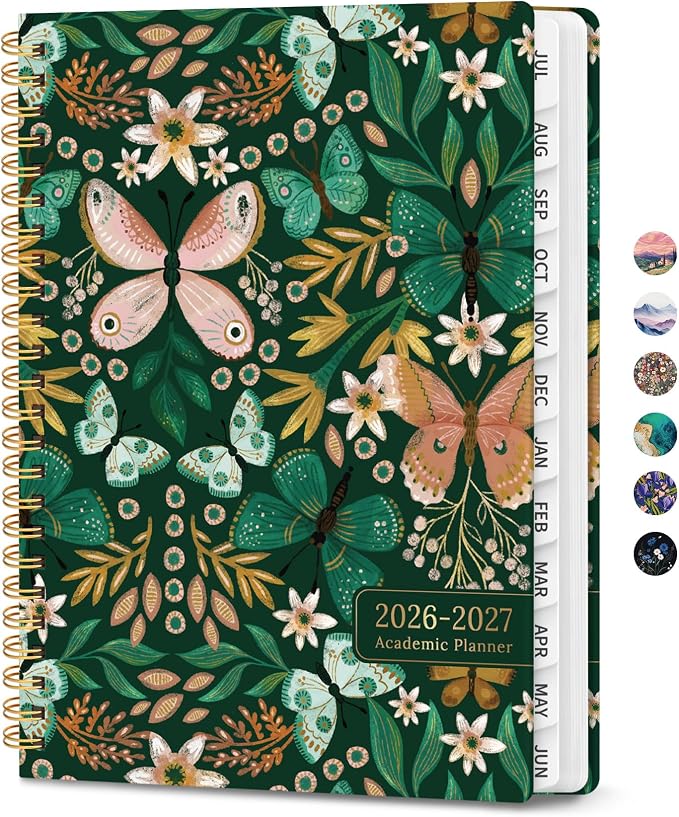 ZOTIA Planner 2026-2027, Jul 2026-Jun 2027 Weekly & Monthly Calendar