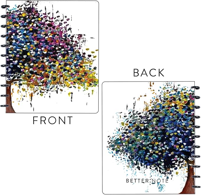 BetterNote COVER 11-Disc Planner Lightweight Durable LARGE Kaleidoscope