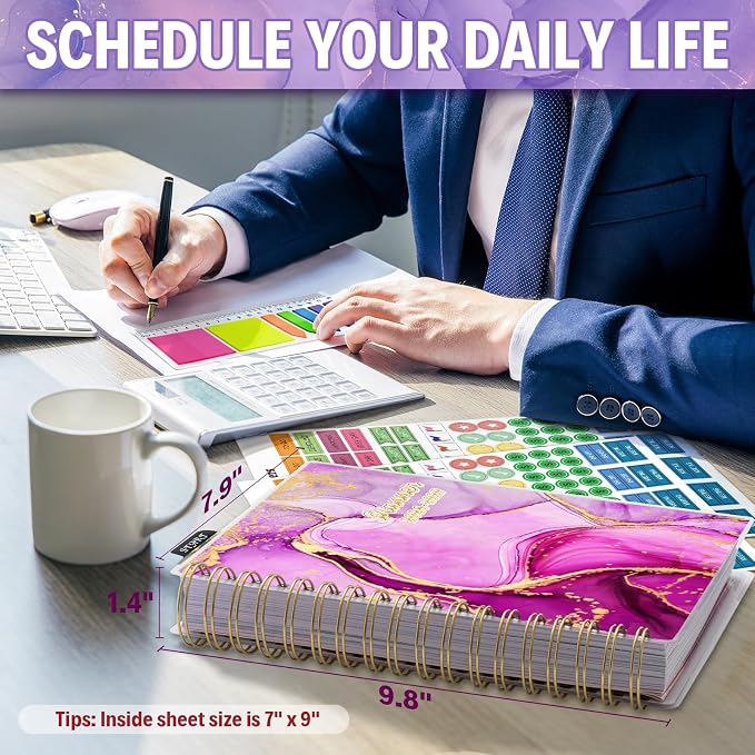 Planner 2026-2027, 18 Months Academic Daily Weekly Monthly Calendar Planner