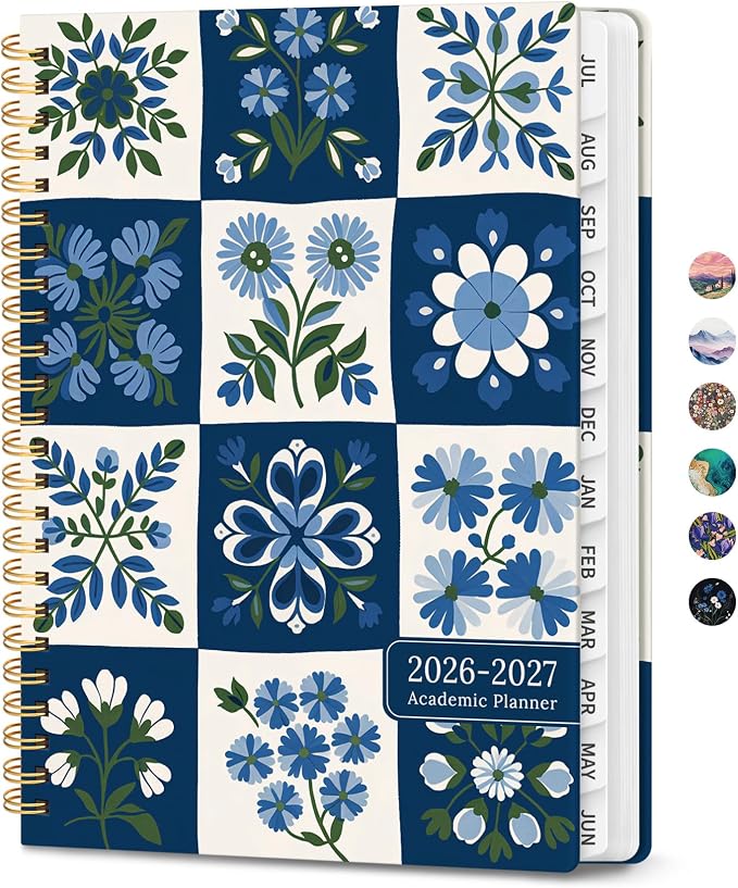 ZOTIA Planner 2026-2027 Weekly & Monthly Calendar Planner Jul 2026-Jun 2027