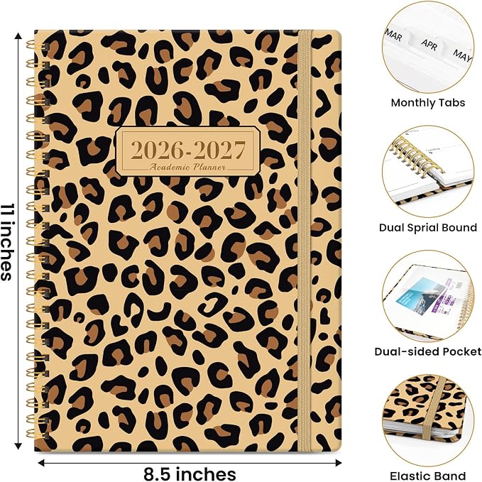 ZOTIA Planner 2026-2027 Weekly & Monthly Calendar Planner Jul 2026-Jun 2027
