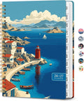 Planner 2026-2027, Academic Year Monthly & Weekly Planner Caledndar, July 2026 - June 2027, Hardcover Large Planning Agenda Book with Tabs for School Office Supplies, 8.5" x 11" - Coastal Beacon