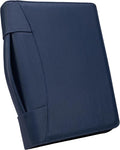 Case-it Zipper Padfolio | Letter Size | PAD-62 Navy | Supreme, Letter Size Writing Pad, Tablet Case, School & Office