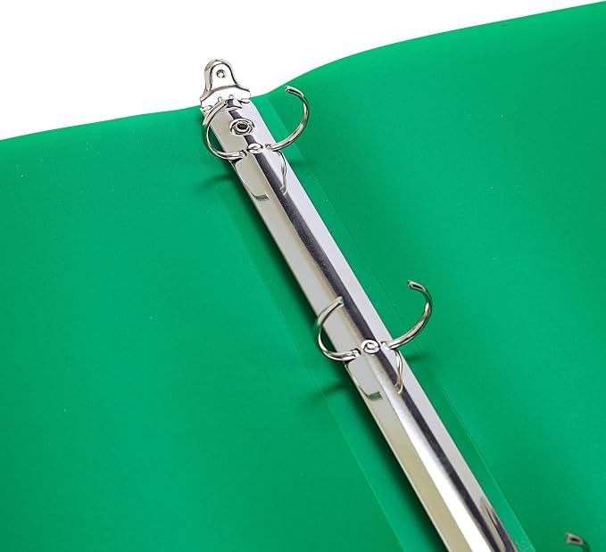 EPI 24 Pack 3-Ring Binder, 1-Inch, Round Ring, Letter Size, Assorted Color
