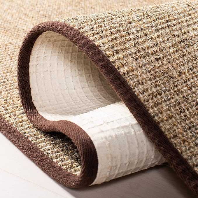 Martha Stewart x SAFAVIEH Area Rug Collection - 2'3" x 10' Runner, Light Brown, Sisal & Jute, Farmhouse Style, Ideal for Living Room, Foyer, Bedroom, Hallway (MSR9501T)