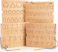Hulats Learn to Write: Wooden Letter Tracing Board Set Ages 3-5