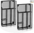 Desk Drawer Organizer, Office Drawer Divider Organizer Tray with 6 Compartments, Metal Mesh Desktop Organization and Accessories for Stationery Makeup Kitchen Toolroom School ＆ Office